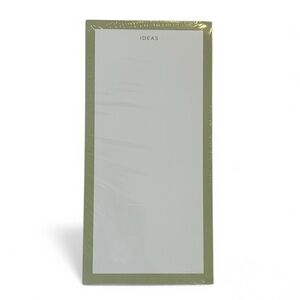 Threshold Jumbo Gum Top Gold Edge "Ideas" 280 Page Notepad